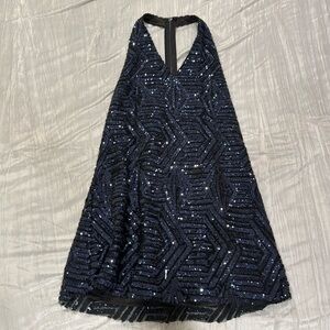 *NWT* Blue Sequin Dress
